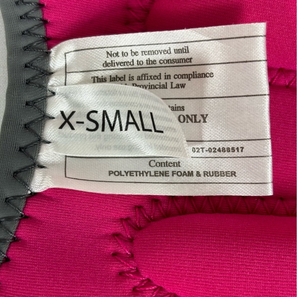 Top Paw Dog Floatation Aid Device Neoprene Life Jacket Pink X-Small 5-15 lbs - Picture 7 of 11